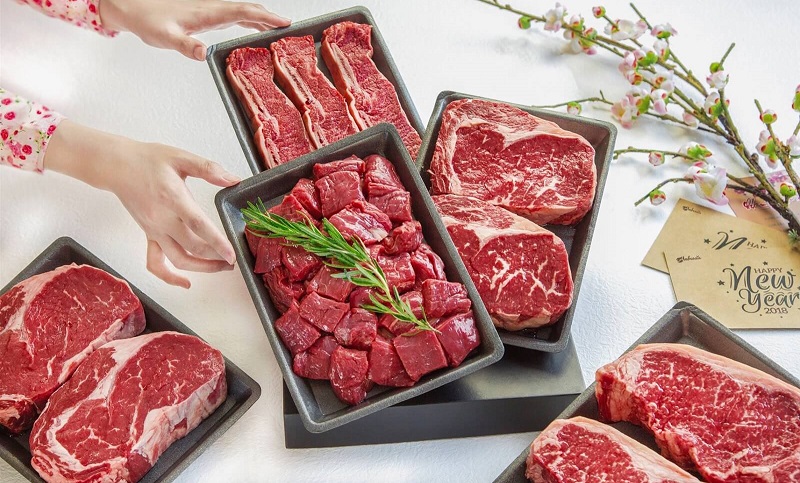Thịt bò chứa nhiều chất dinh dưỡng khác nhau