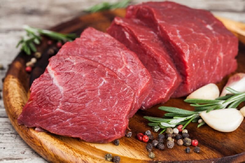 Thịt bò là nguyên liệu quen thuộc