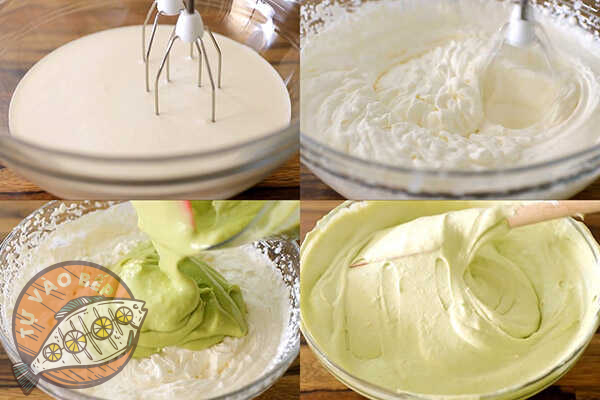 cách làm kem bơ sầu riêng
